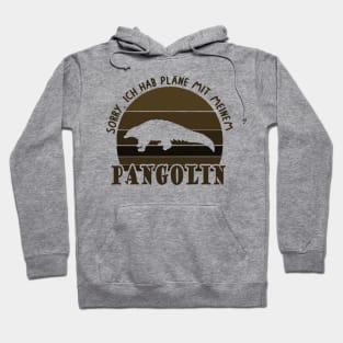 Pangolin Pläne Asien Natur Spezies Vibes Tier Hoodie